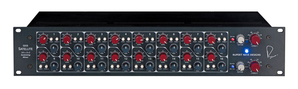 NEVE 5059-S 5059 Satellite 16 x 2+2 Summing Mixer-Shelford Blue