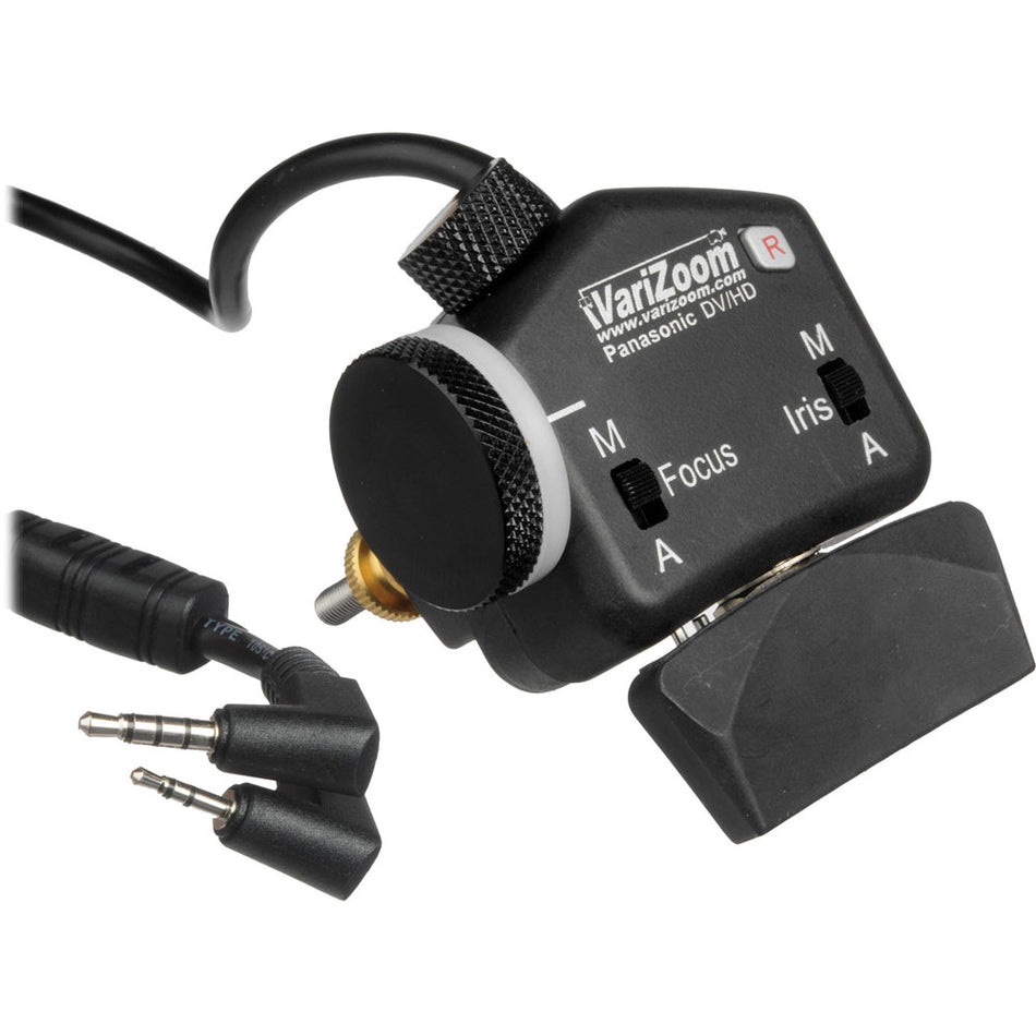Panasonic ROCK-DVX-ZFI VariZoom Zoom Control with Rocker, Start-Stop and Focus and Iris Control