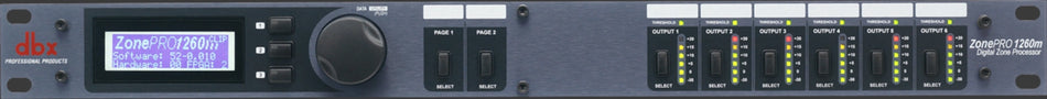 DBX DBX1260MV Digital Zone Processor