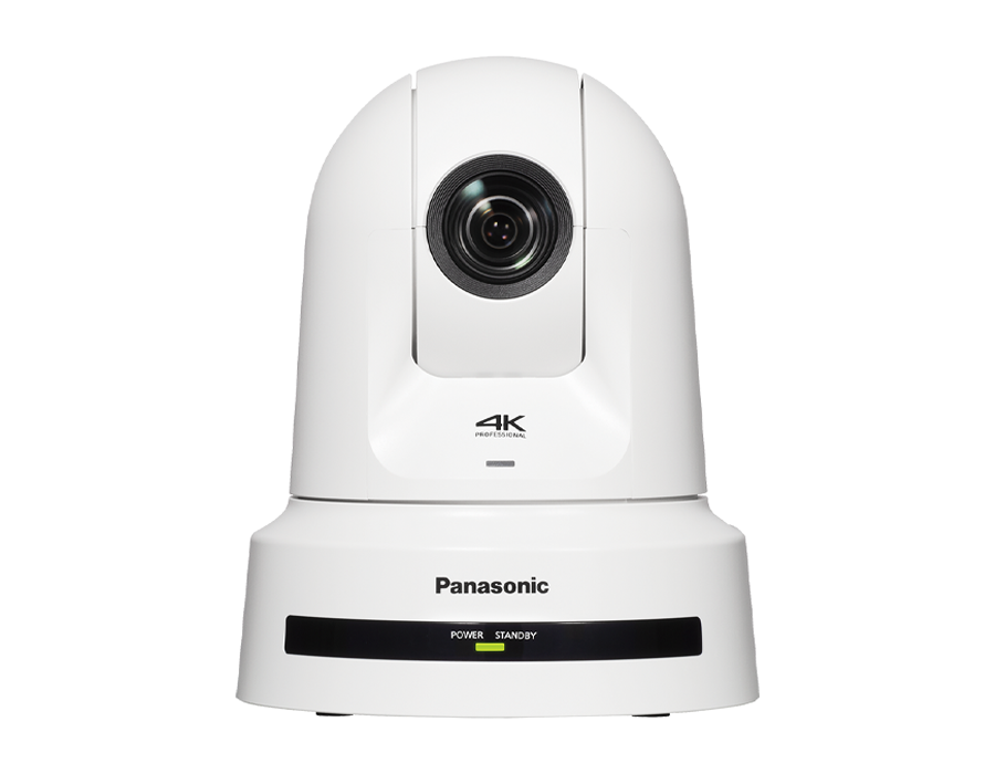 Panasonic AW-UE80 4K/60P Professional PTZ Camera - White