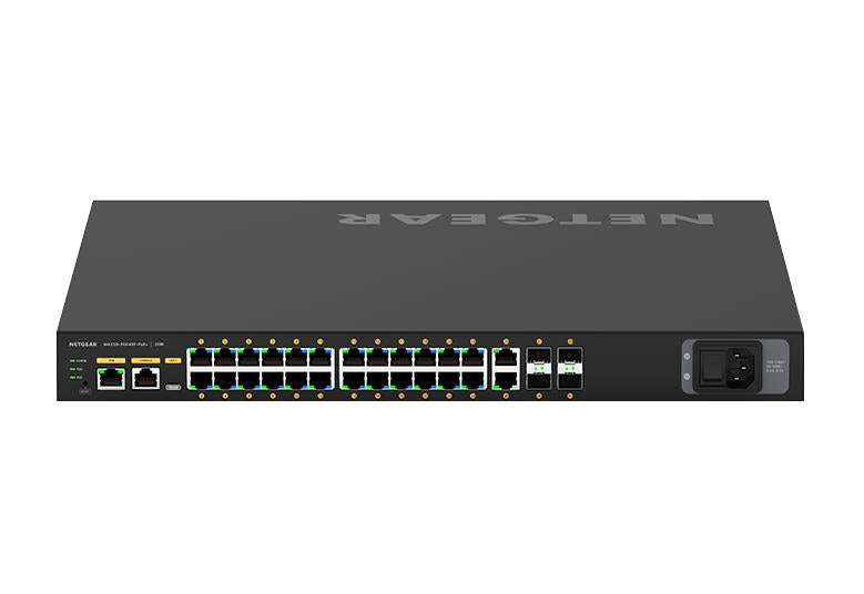 NETGEAR M4250-26G4F-PoE+ AV Line Managed Switch