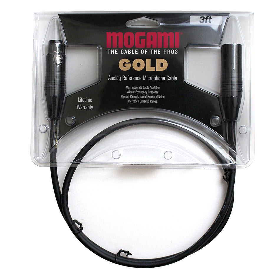 Mogami Gold Studio XLR Cable (XLRM to XLRF)