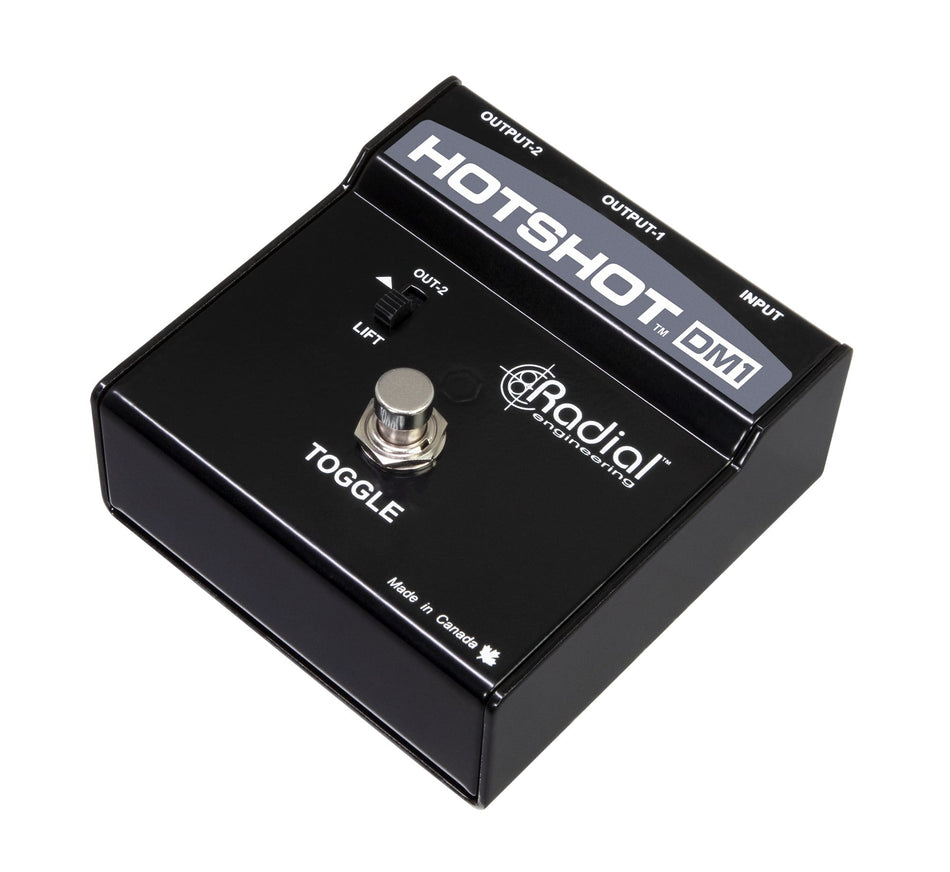 Radial HotShot DM1 Microphone Signal Muting Footswitch