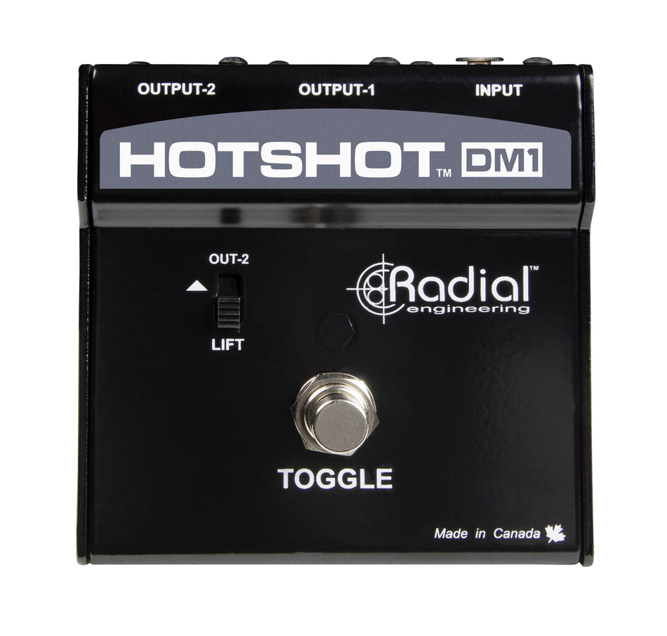 Radial HotShot DM1 Microphone Signal Muting Footswitch