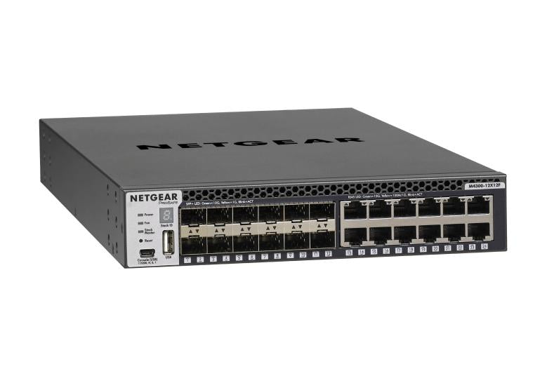 NETGEAR M4300-12X12F AV Line Managed Switch