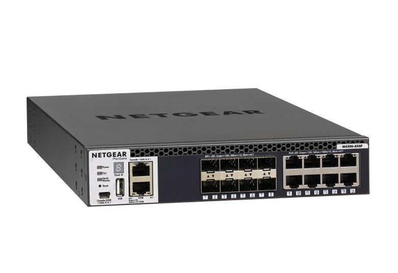 NETGEAR M4300-8X8F AV Line Managed Switch