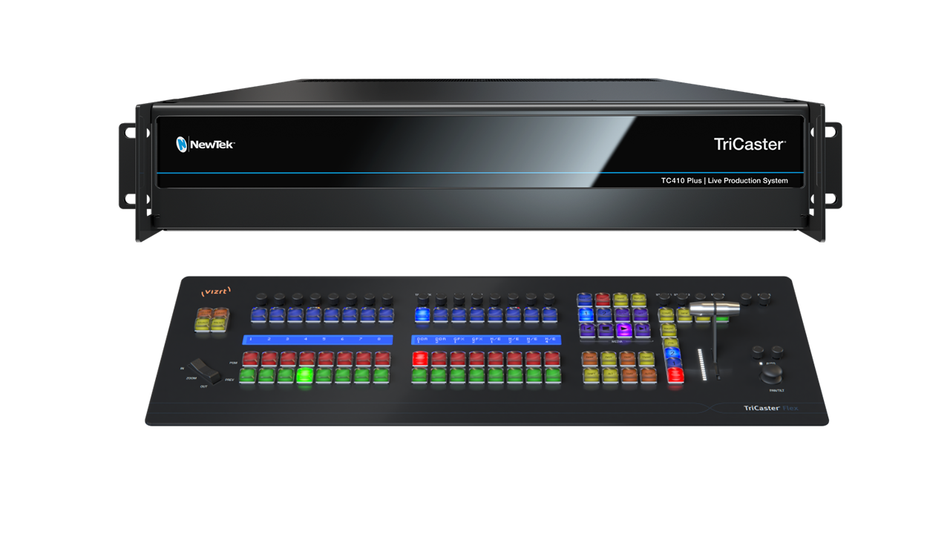 Vizrt TriCaster TC410 Plus with Flex Control Panel Promotion