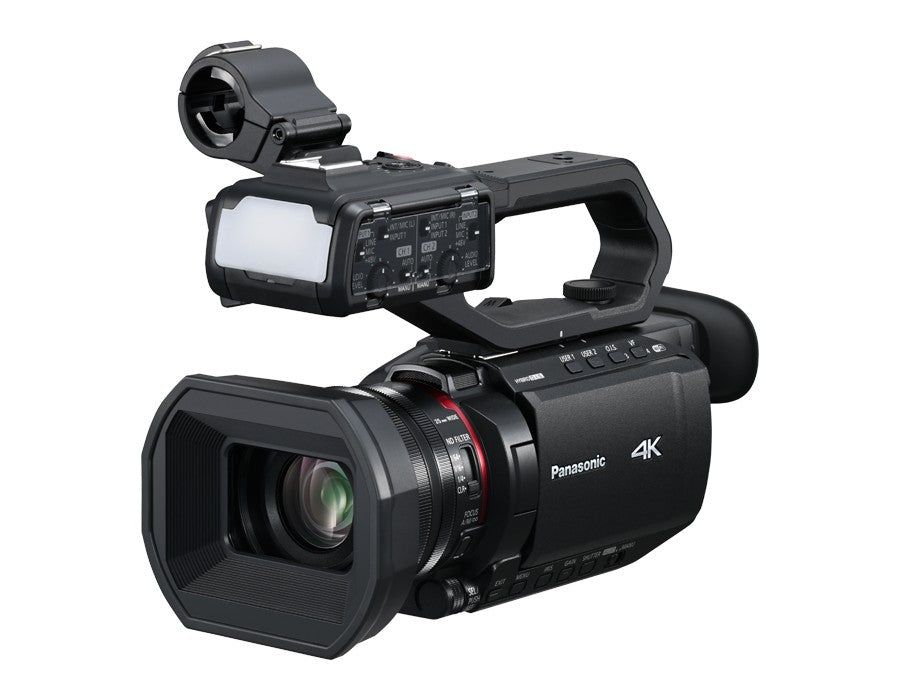 Panasonic AG-CX20PJ 4K/60p Compact Camcorder with 24x Zoom and NDI