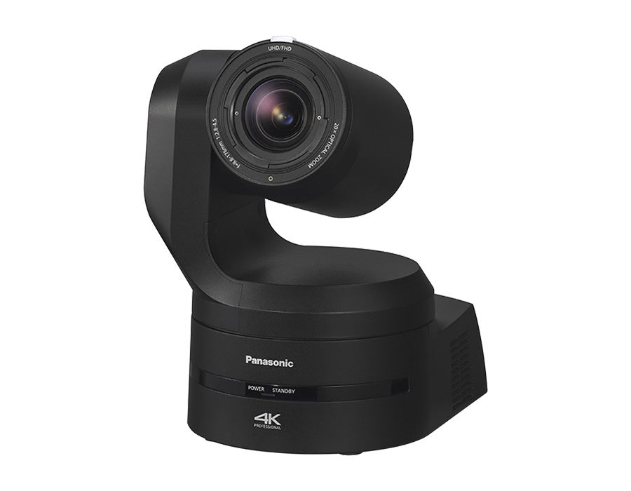 Panasonic AW-UE160KEJ9 4K/60p PTZ Camera with 1-inch Sensor and 20x Zoom, Black (EU Version)