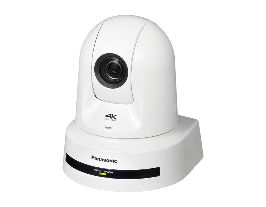 Panasonic AW-UE80WPJ5 4K/60p PTZ Camera with 24x Zoom, SDI, HDMI and NDI, White