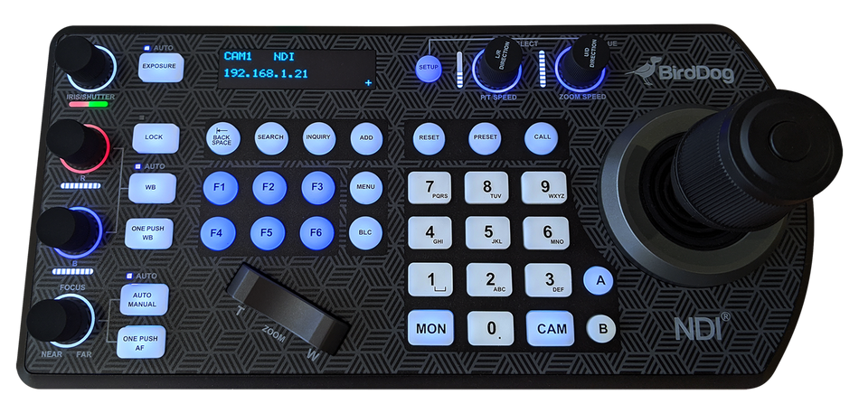 BirdDog BDPTZKEY NDI - PTZ Keyboard