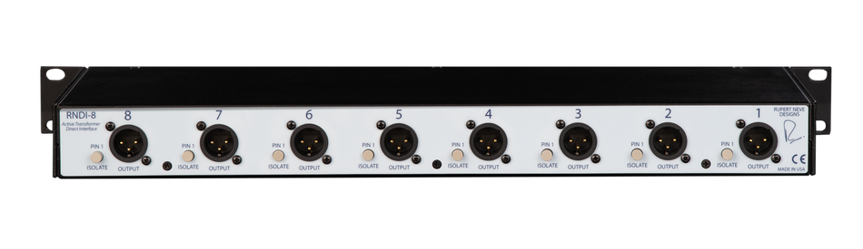 Rupert Neve Designs RNDI-8 Eight Channel Active Transformer Direct Interface