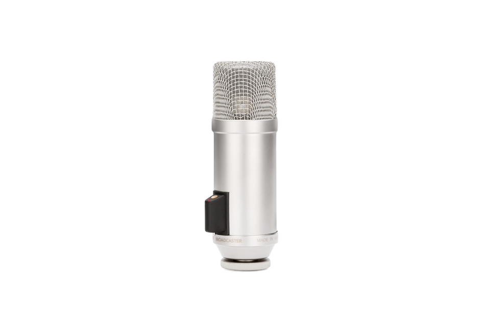 RODE Broadcaster Precision 1" Broadcast Cardioid End-Address Condenser Microphone