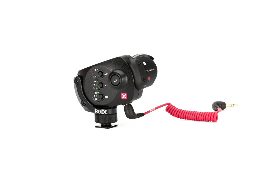 RODE Stereo VideoMic X Broadcast-Grade Stereo On-Camera Microphone