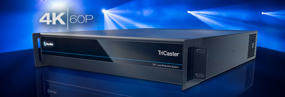 Vizrt Tricaster TC1 (2RU) The Perfect Production Powerhouse