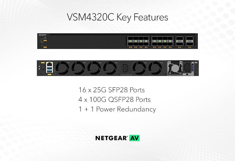 NETGEAR M4350-16V4C AV Line Managed Switch