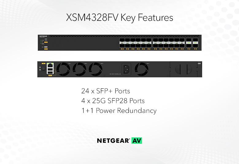 NETGEAR M4350-24F4V AV Line Managed Switch