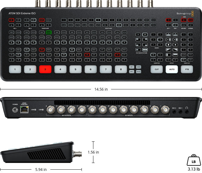 Blackmagic Design ATEM SDI Extreme ISO