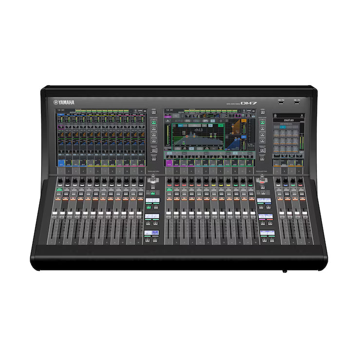 Yamaha DM7-EX 120-Channel Digital Mixing System - Dual-Bay Console + CTL-DM7 Expansion & Software