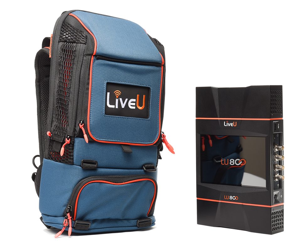 LiveU LU800 8-Modem Multi-Camera Bonded Cellular Video Streaming Encoder