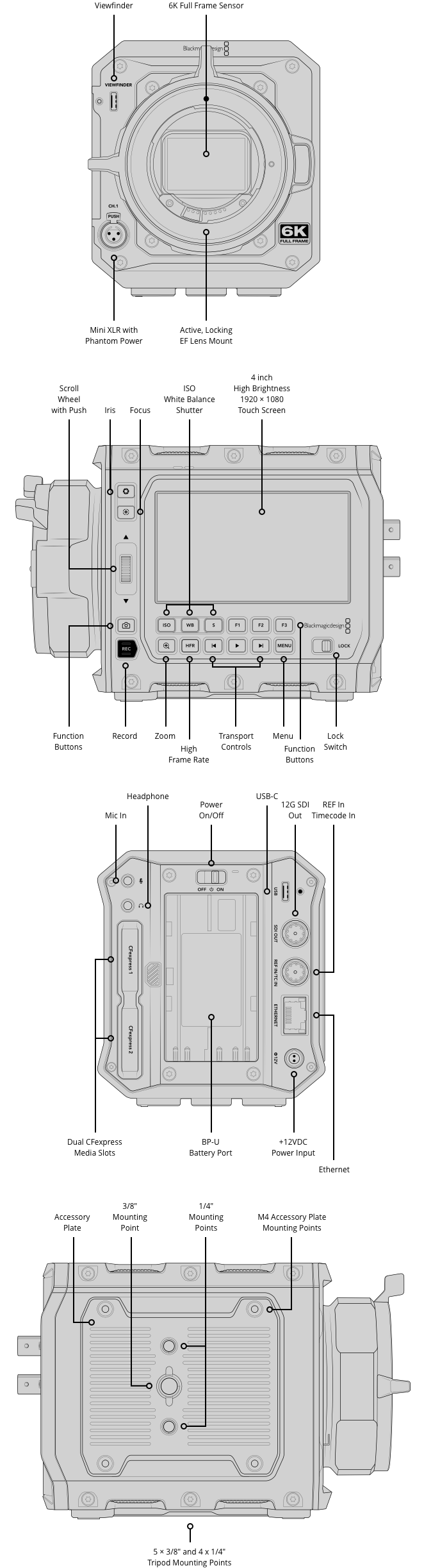 Blackmagic Design PYXIS 6K EF