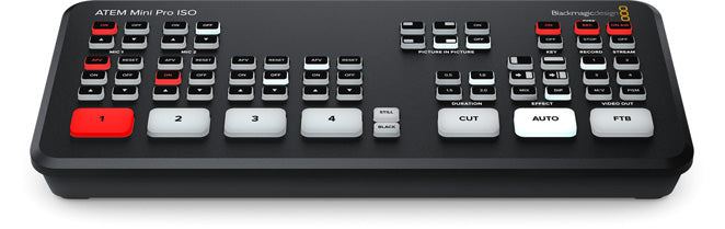 BlackMagic SWATEMMINIBPRISO.A Hollyland Blackmagic Design ATEM Mini Pro ISO