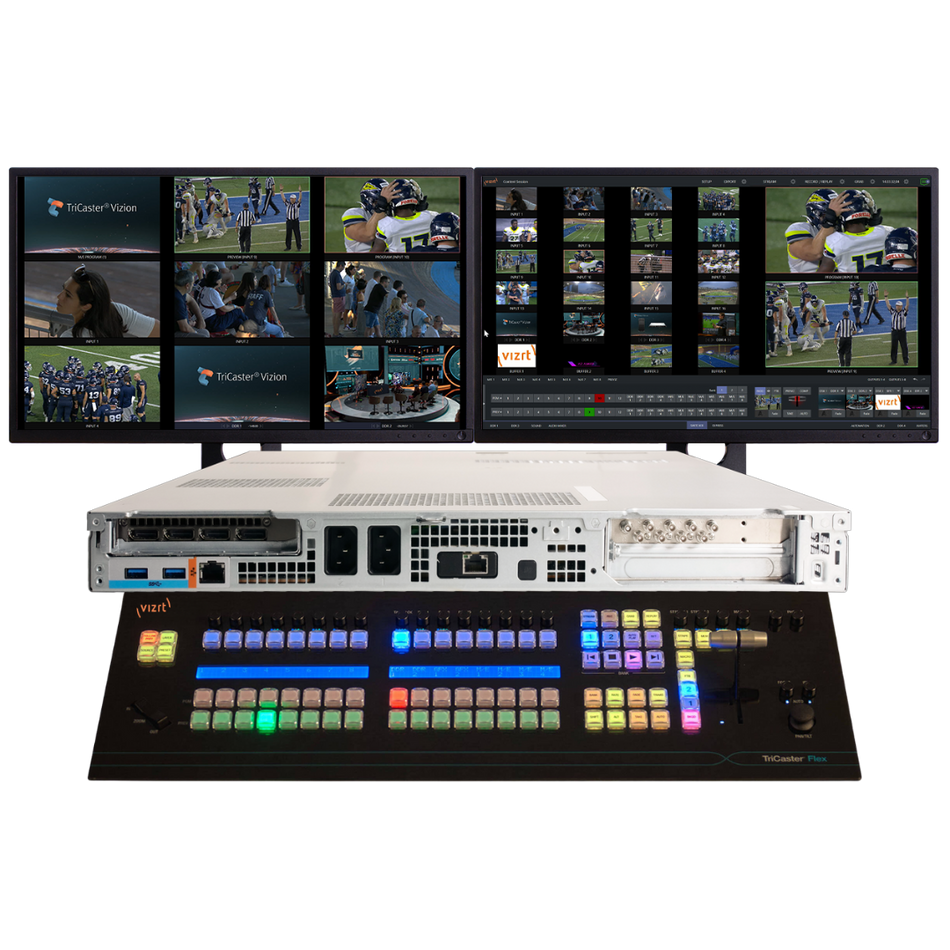 Vizrt TriCaster Vizion Rack 8 & Flex Bundle Promo TCVIZ8RFLEX