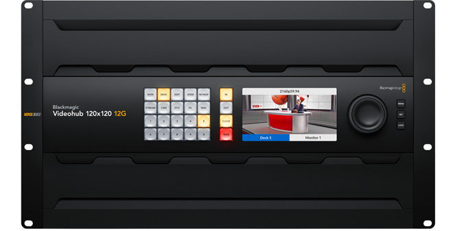 BLACKMAGIC VHUBSMAS12G120120 Blackmagic Videohub 120x120 12G