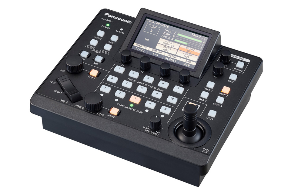 Panasonic AW-RP60GJ Compact Remote PTZ Camera Controller