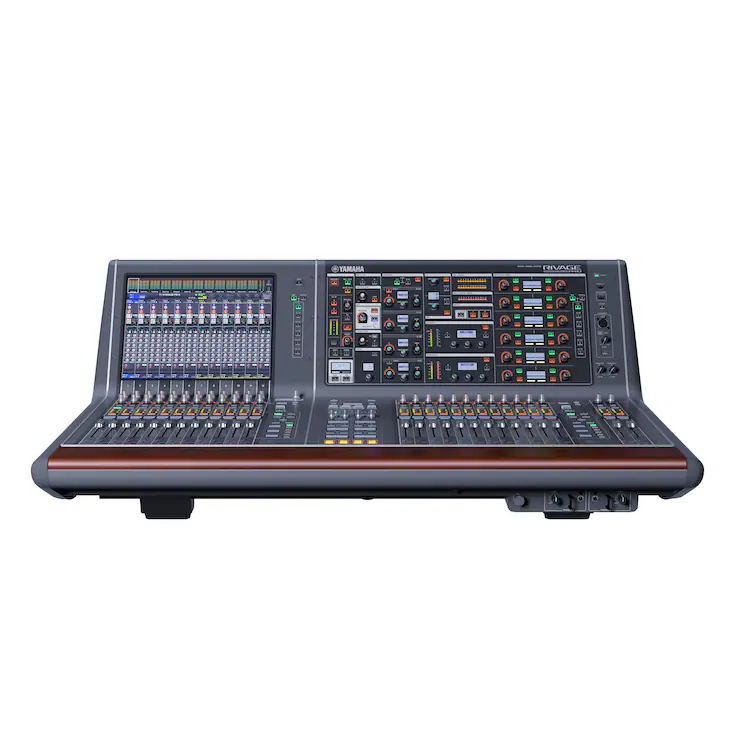 Yamaha RIVAGE CS-R10-S Compact 26‑fader control surface with one touch panel.
