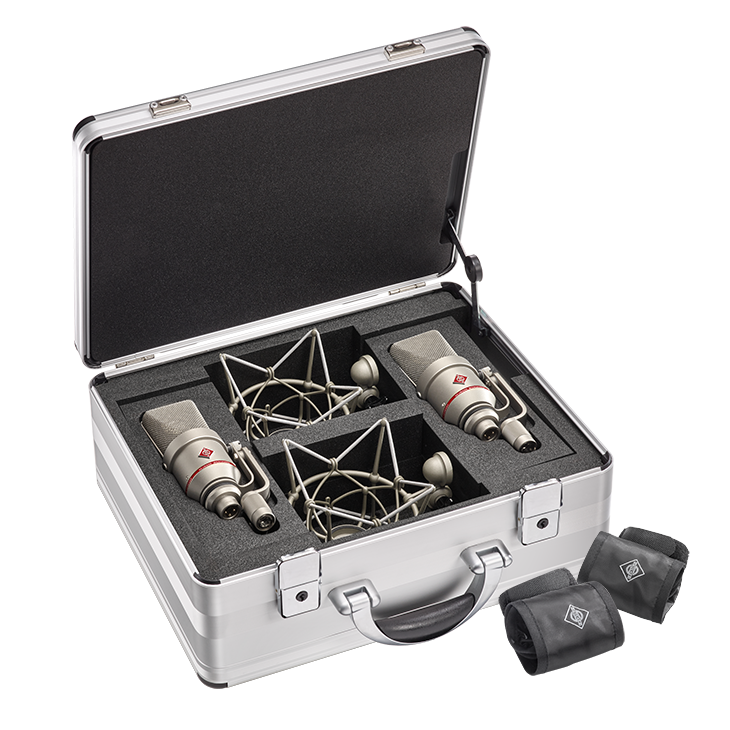 Neumann TLM 170 R-STEREO Factory-matched stereo set of two TLM 170 R with EA 170 in Mic Briefcase