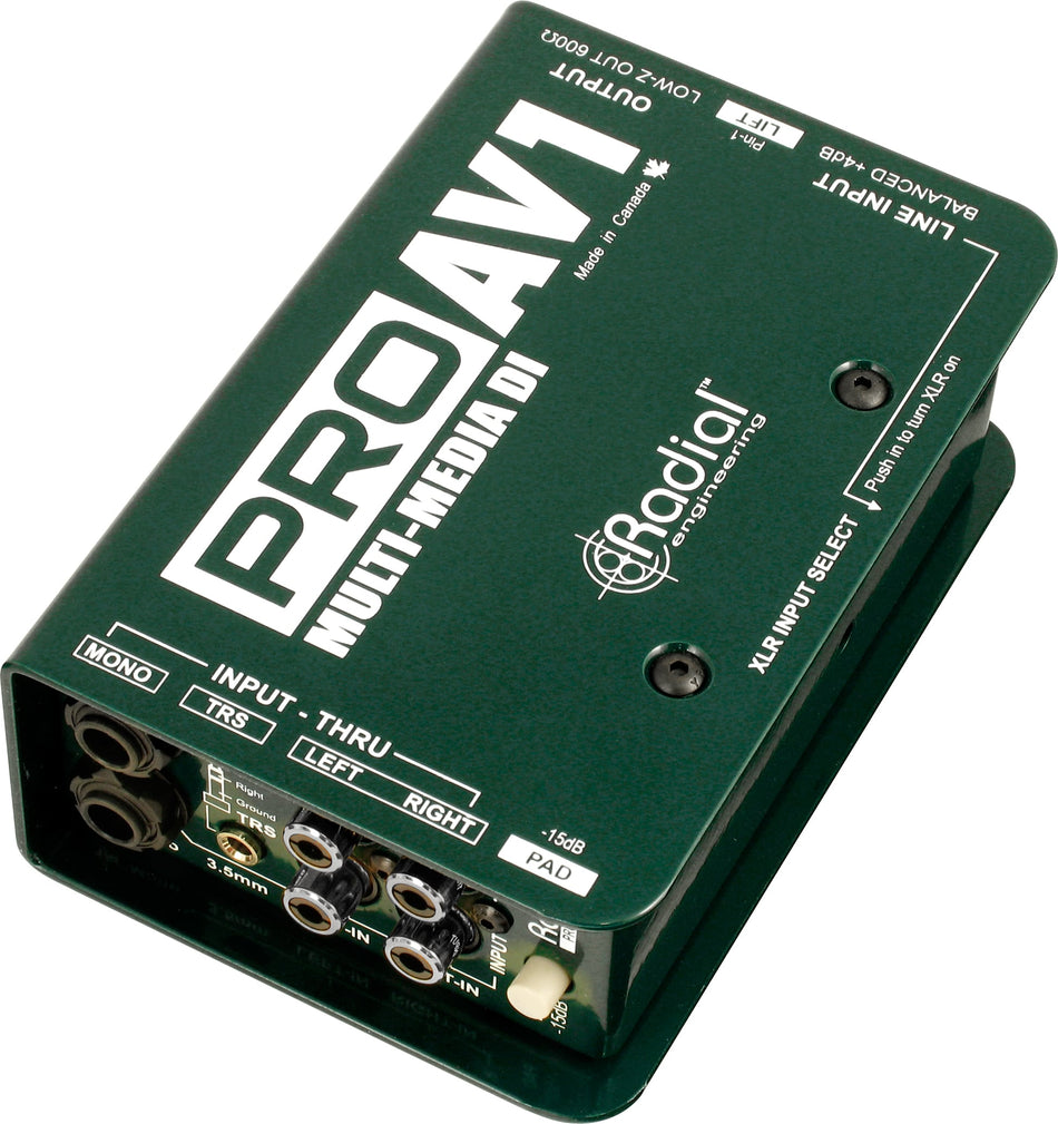 Radial Pro AV1 Passive Direct Box