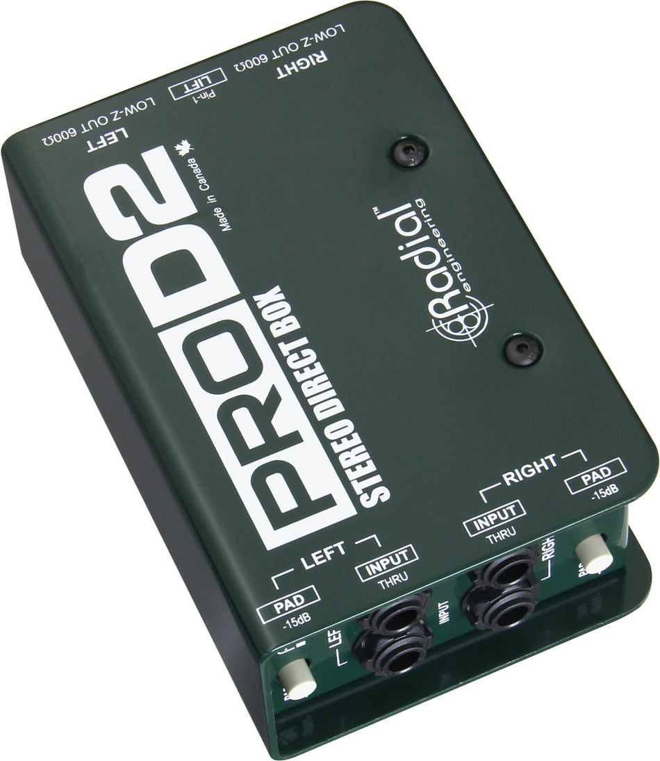 Radial ProD2 Passive 2 Channel Direct Box