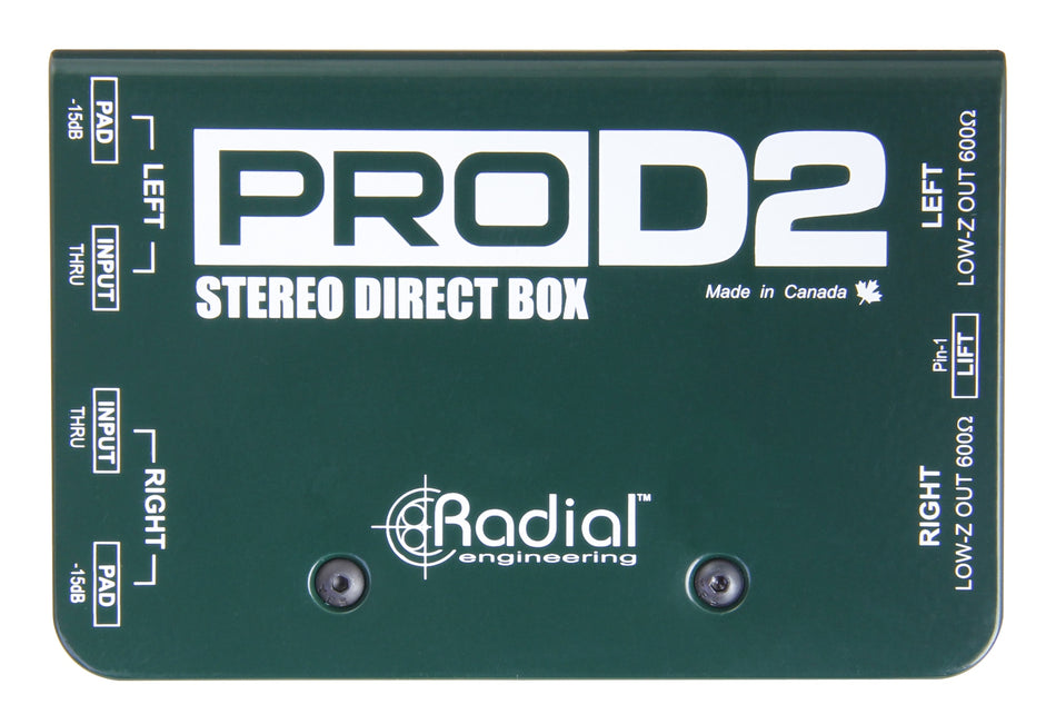 Radial ProD2 Passive 2 Channel Direct Box