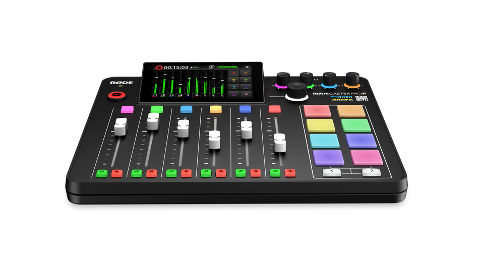 RØDECaster Pro II - Integrated Audio Production Studio