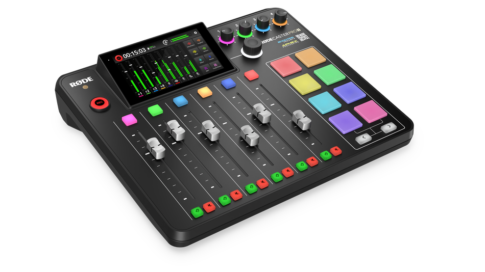 RØDECaster Pro II - Integrated Audio Production Studio